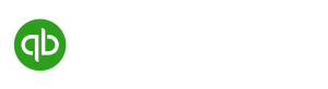 White image of QuickBooks logo